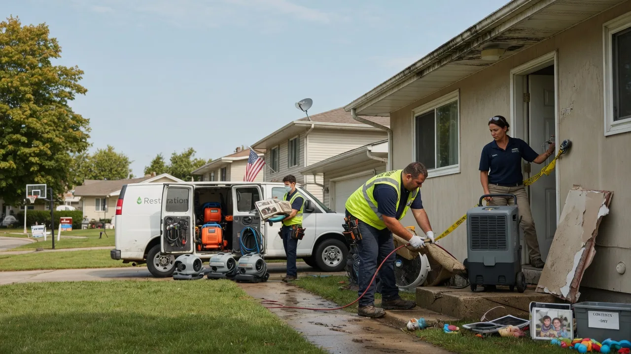 Water Damage Restoration in Kirkwood, IL near me